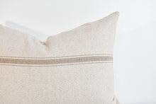 Grain Sack Lumbar Pillow - Earth