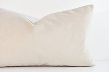 Velvet Lumbar Pillow - Buckwheat