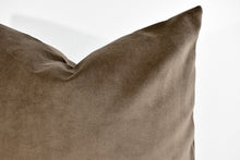 Velvet Pillow - Mocha