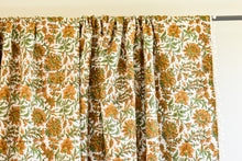 Ella Pom Pom Kantha Quilt In Moss and Yellow - King/Queen Sized