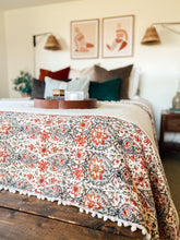 *Pre-Order* Claire Pom Pom Kantha Quilt - King/Queen Sized