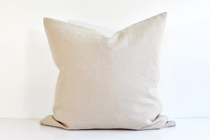 Linen Pillow - Sand